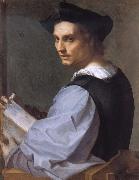 Andrea del Sarto Portrait of a Young Man oil